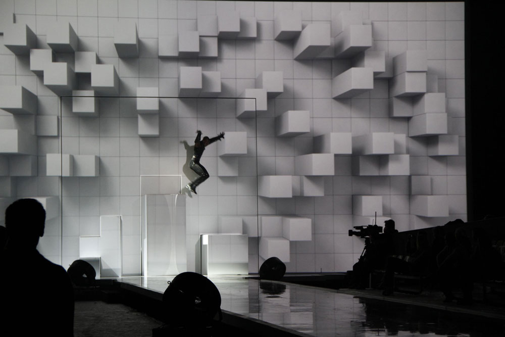 Wella Trendvision projection mapping