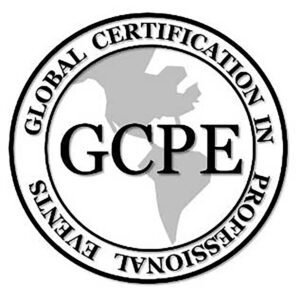 GCPE: Global Certification in Professional Events designation offered by the Institute of Event Management