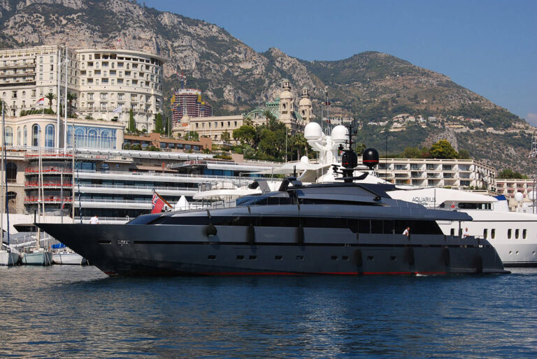 yacht in Monte Carlo
