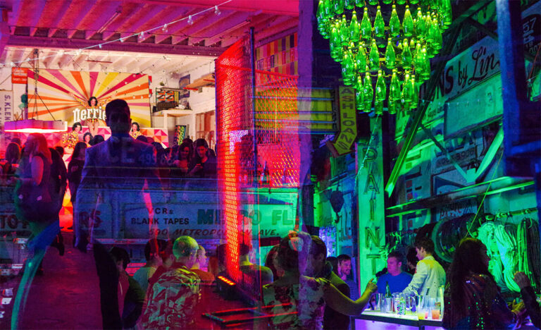 Perrier Street Art campaign experiential event Brooklyn launch